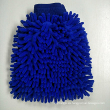 Microfiber Auto Cleaning Chenille Car Mitt Glove Eco-Friendly microfibra chenille tela guante